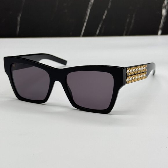 NEW GV40076I 01A GIVENCHY WOMEN SUNGLASSES BLACK EYEWEAR GIVENCHY - Picture 3 of 11